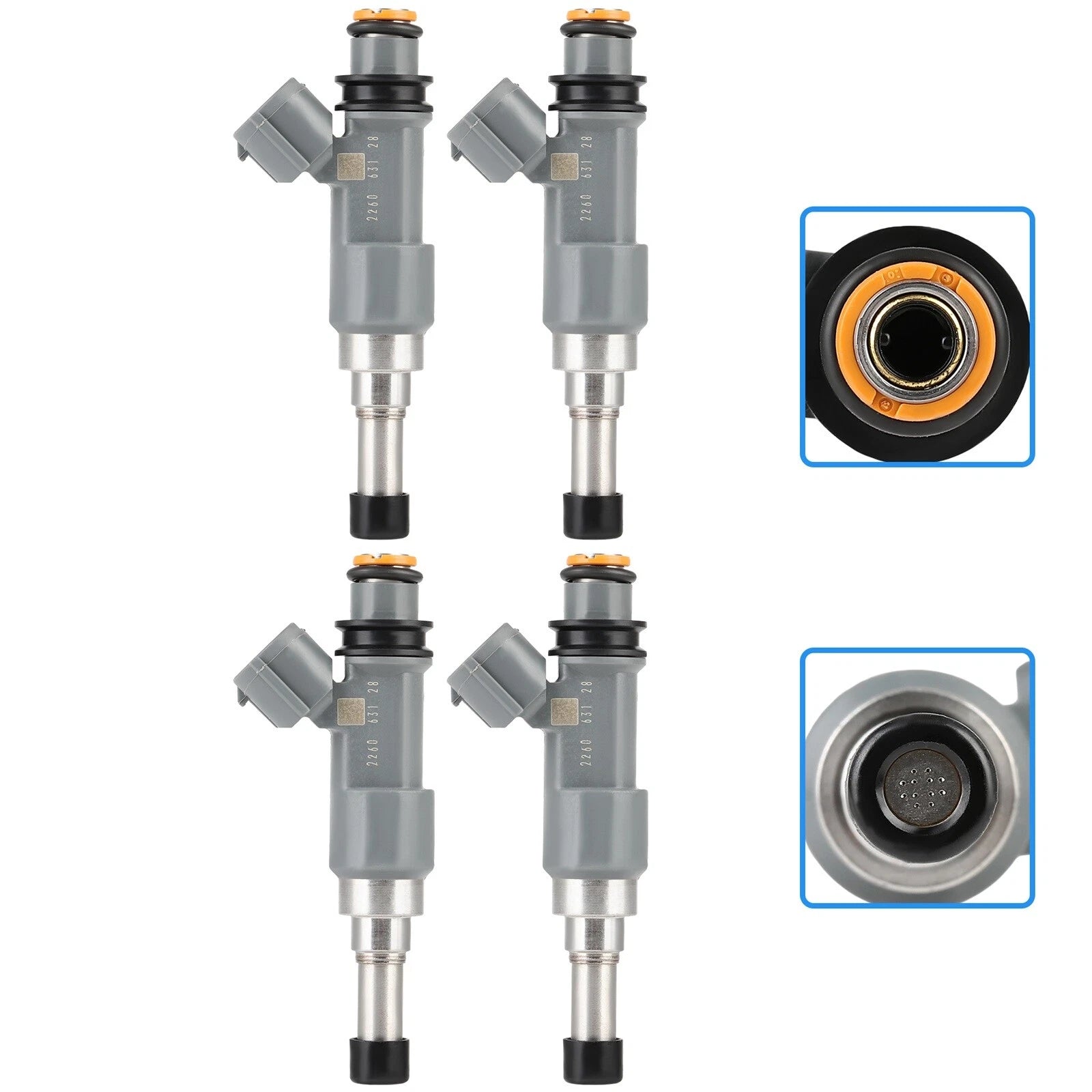 Set of 4 Fuel Injectors for Subaru Legacy Outback 2.5L (2015–2017)