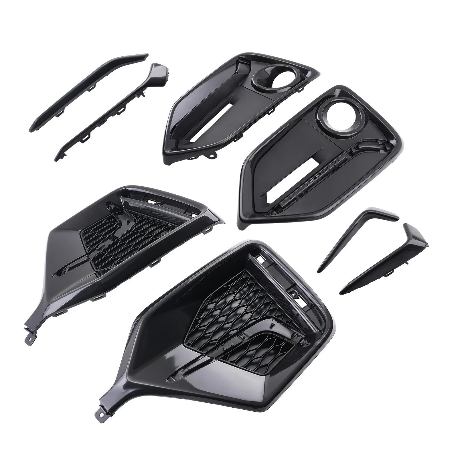 Fog Light Grille Cover for Honda Civic Type R 2.0L (2016–2021)