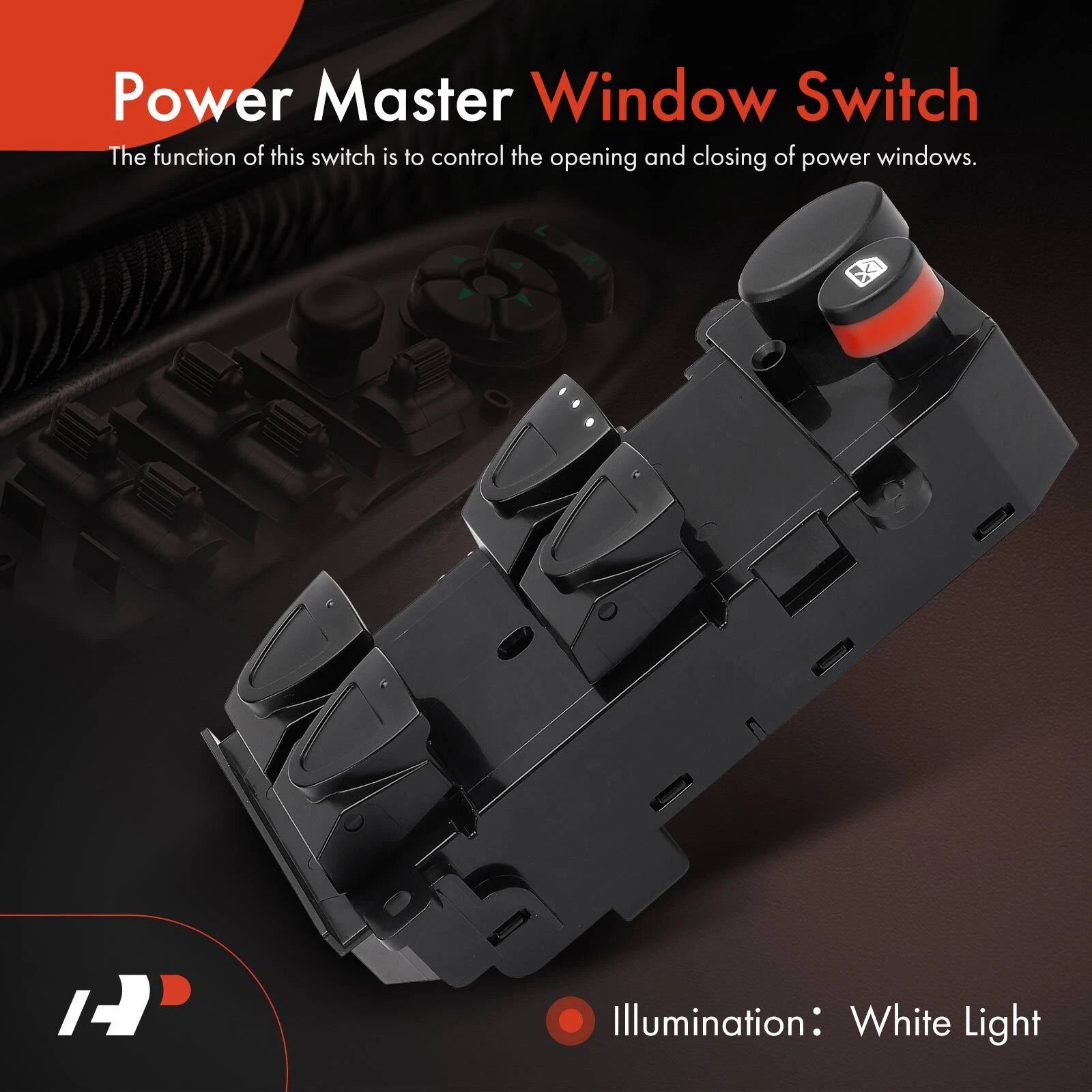 Front Left Power Window Switch for Honda Civic DX (2006-2007, 2011)