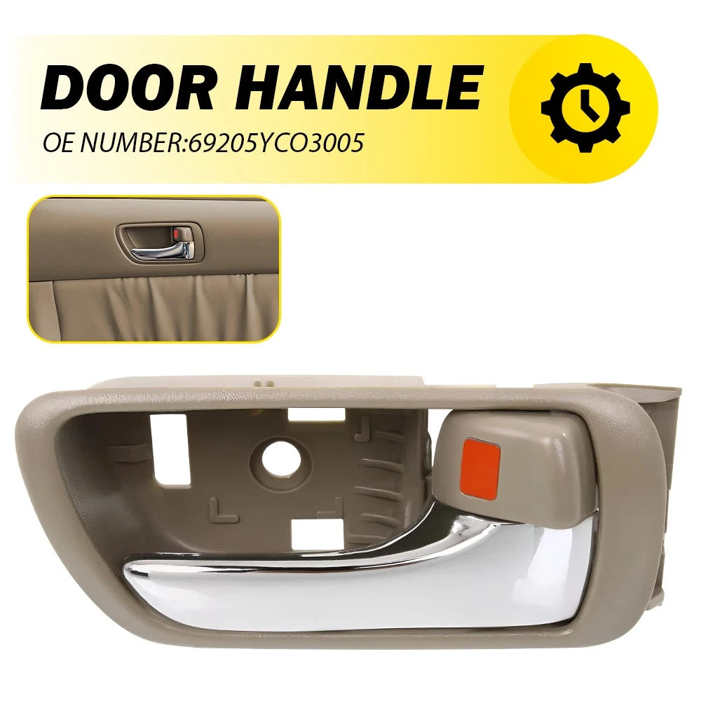 Chrome Door Handle for Toyota Camry (2002–2006) Front/Rear Right Inner