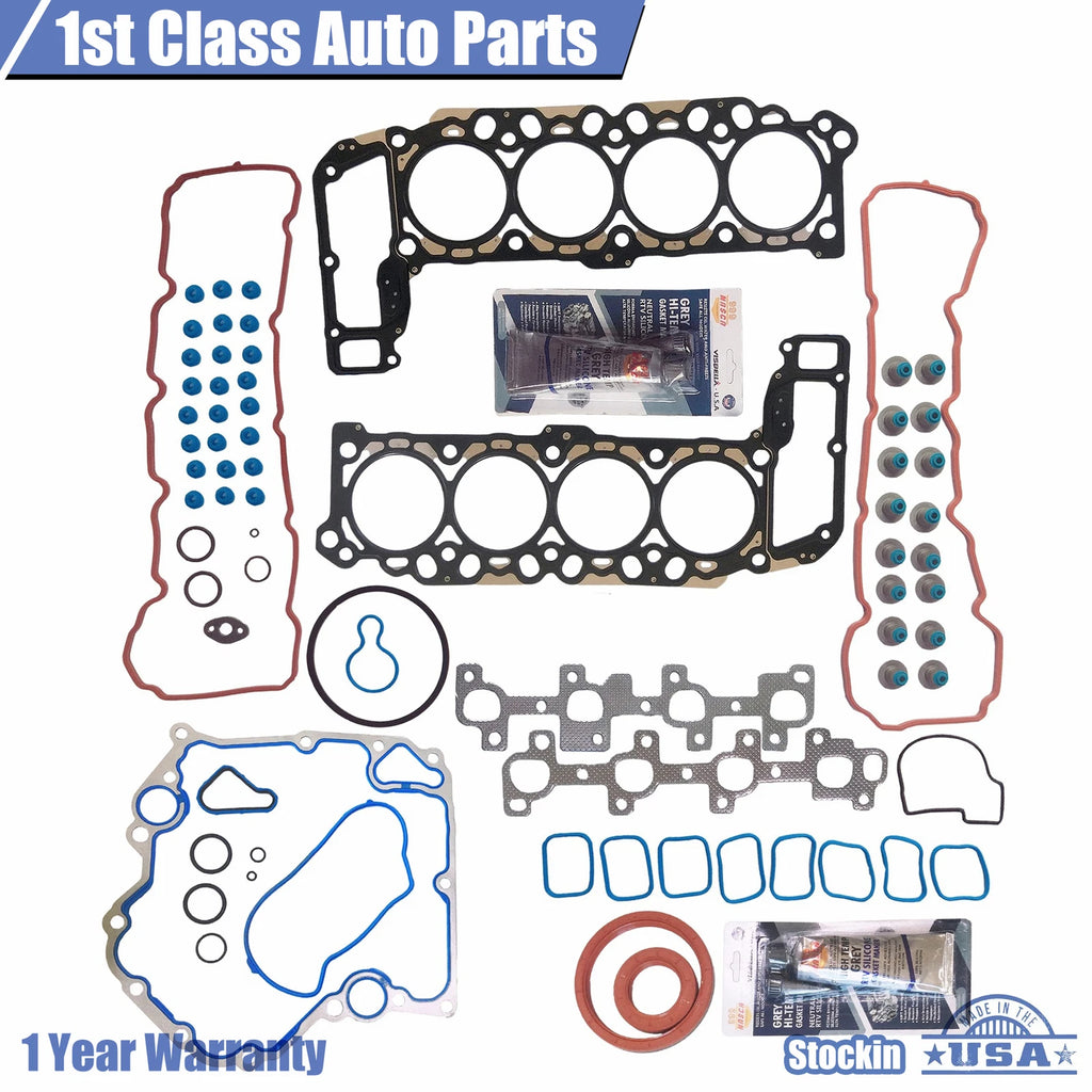 Engine Cylinder Head Gasket Set for Dodge Dakota Jeep Chrysler Aspen (2005–2012)