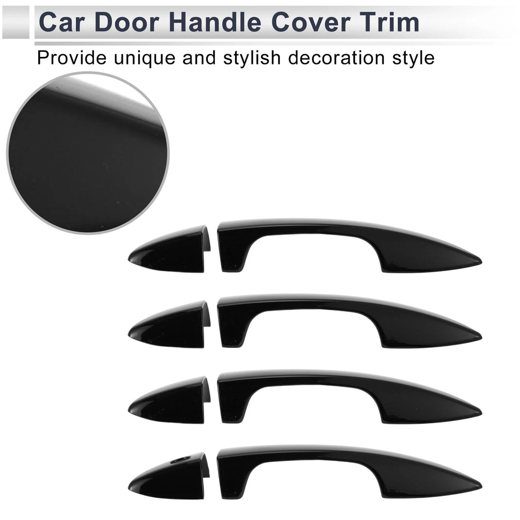 Door Handle Cover Trim for Toyota Corolla (2014–2019) Black