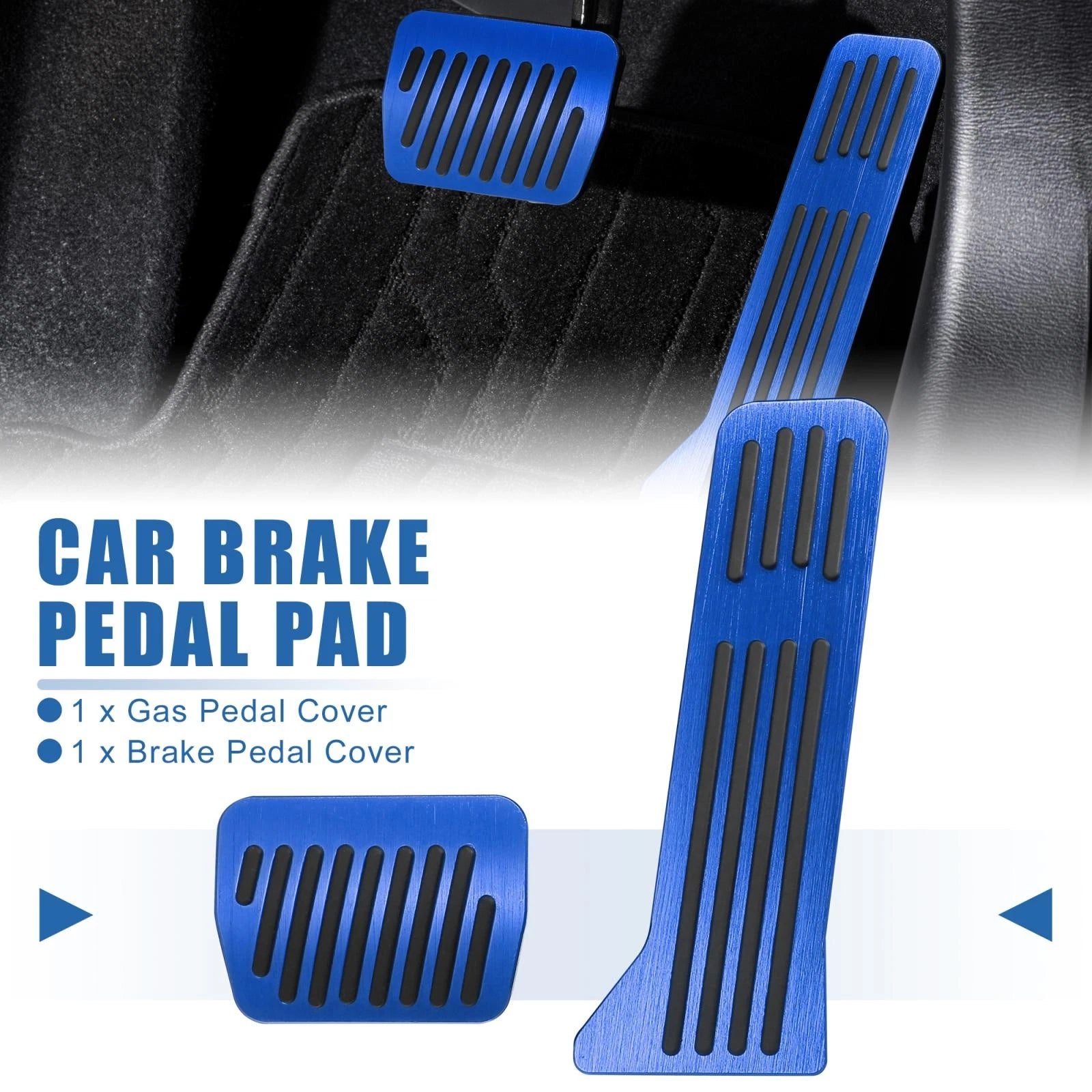 Foot Pedal Pads Cover Kit for Mazda 2 3 6 CX-3 CX-5 (2011–2021)