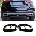 Exhaust Muffler Pipe Cover Trim for Benz GLC GLE GLS X253 W167 (2020)