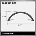 Rear Left Fender Flare for Ford Escape (2013–2016)