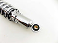 365mm JBS Chrome Rear Shock Absorbers for Kawasaki F9 350 Bighorn