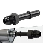 6AN Male to 5/16" Male EFI Fuel Rail Fitting for SAE Quick-Disconnect