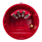 Klaxon PSC-0013 Red LED Siren/Flashing Beacon 17-60V DC