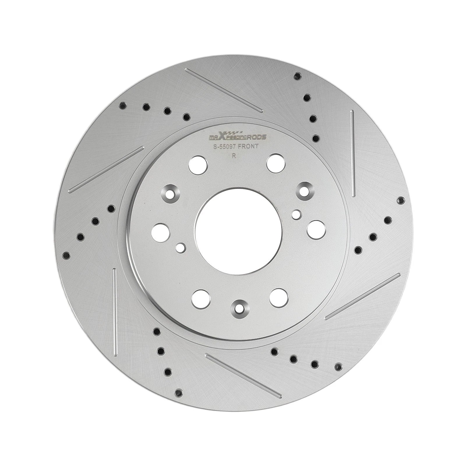 Drilled and Slotted Brake Rotor Kit for Chevrolet Silverado 1500 (2005–2019)