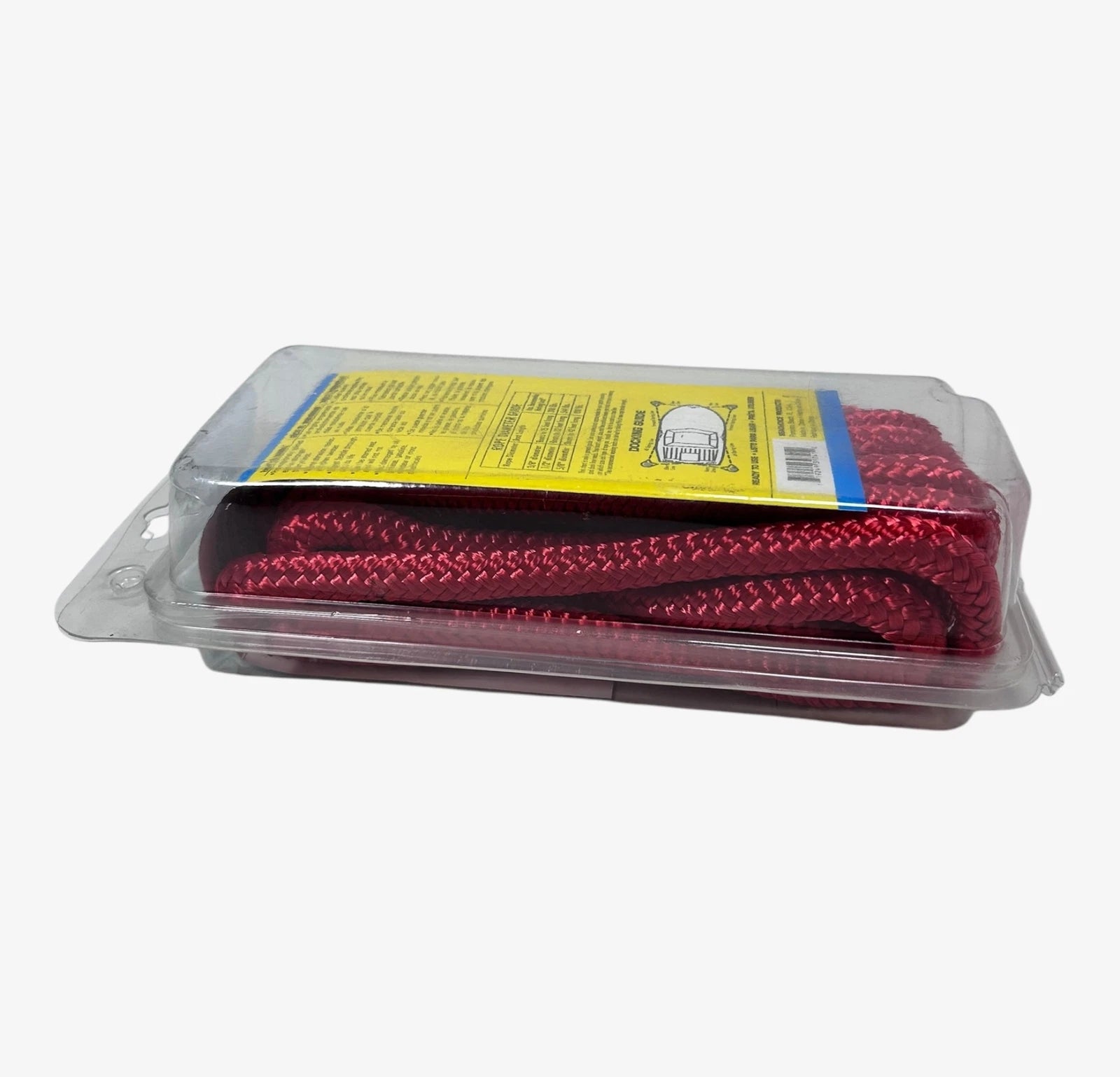 Dock Line for SeaChoice 39741 (1/2" x 15 FT) Red Nylon Rope