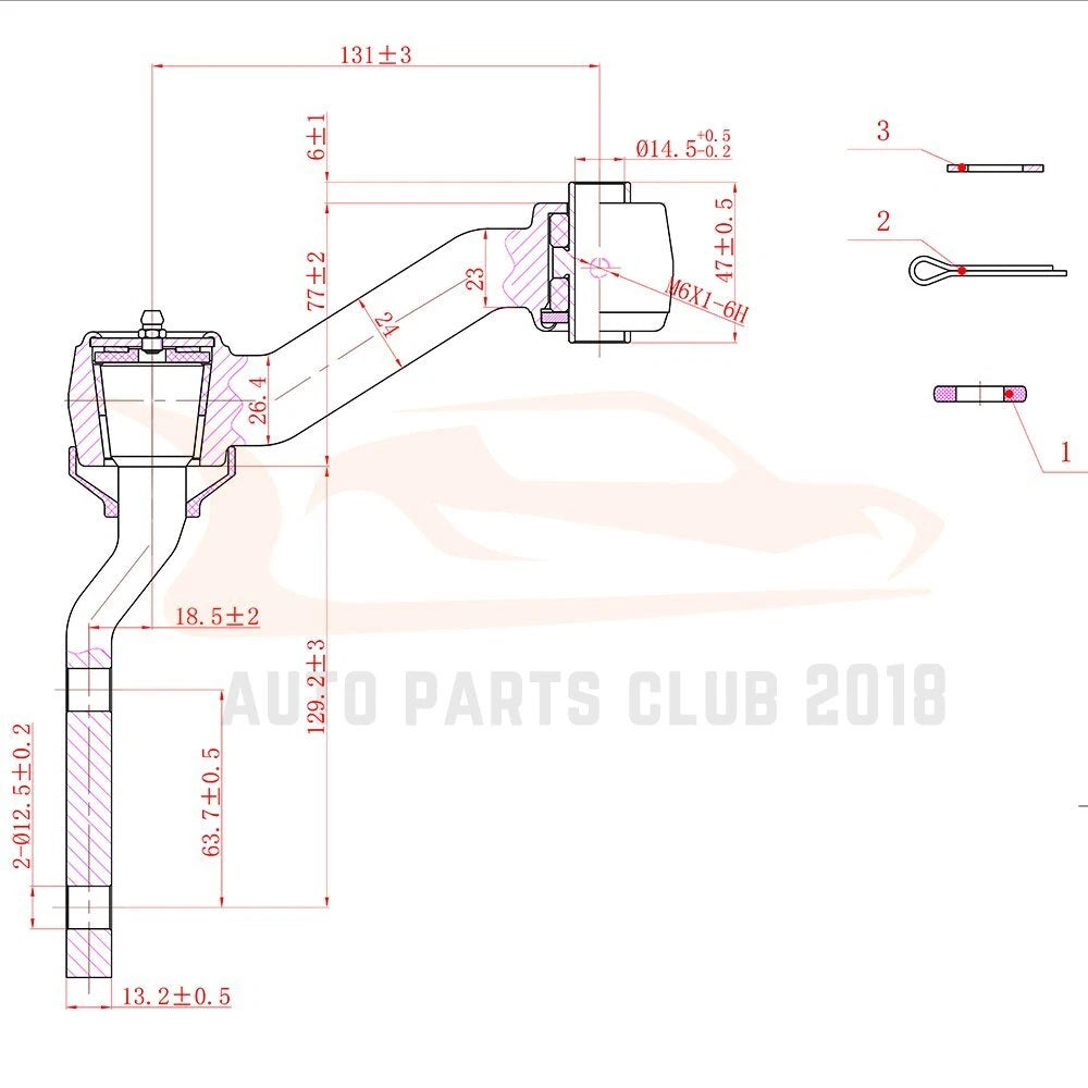 Set of 12 Front Ball Joints and Tie Rods for Lincoln Town Car (1991–1994)