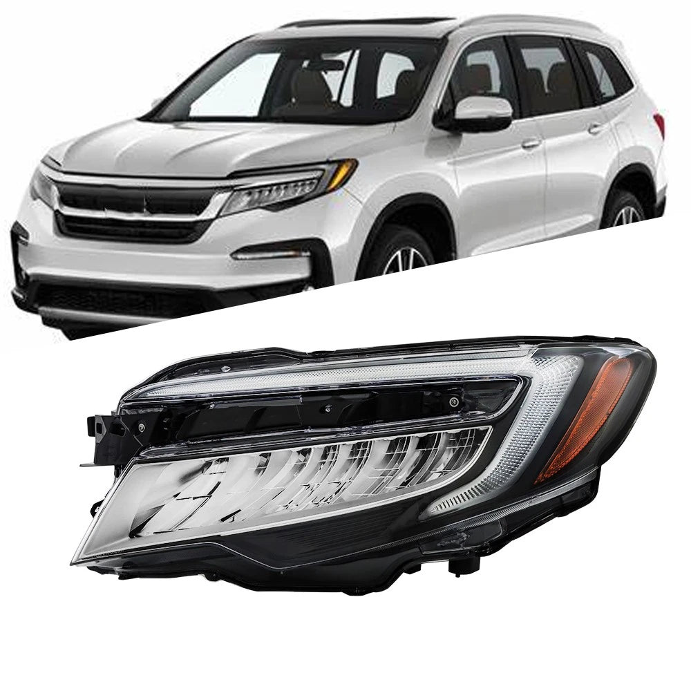 LED Left Headlight Assembly for Honda Pilot (2019–2022)