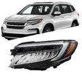 LED Left Headlight Assembly for Honda Pilot (2019–2022)