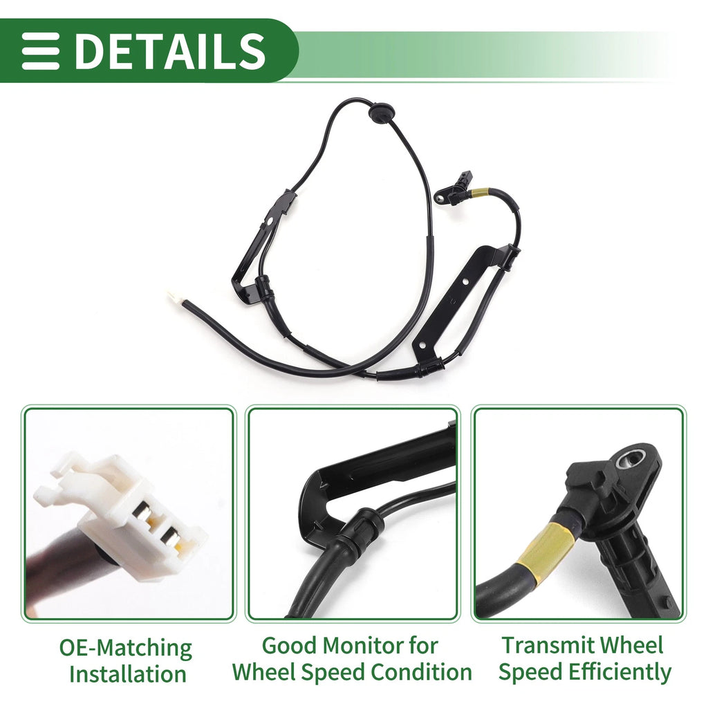 ABS Wheel Speed Sensor No. 956812P100/956813J100 for KIA Sorento (2011–2012)