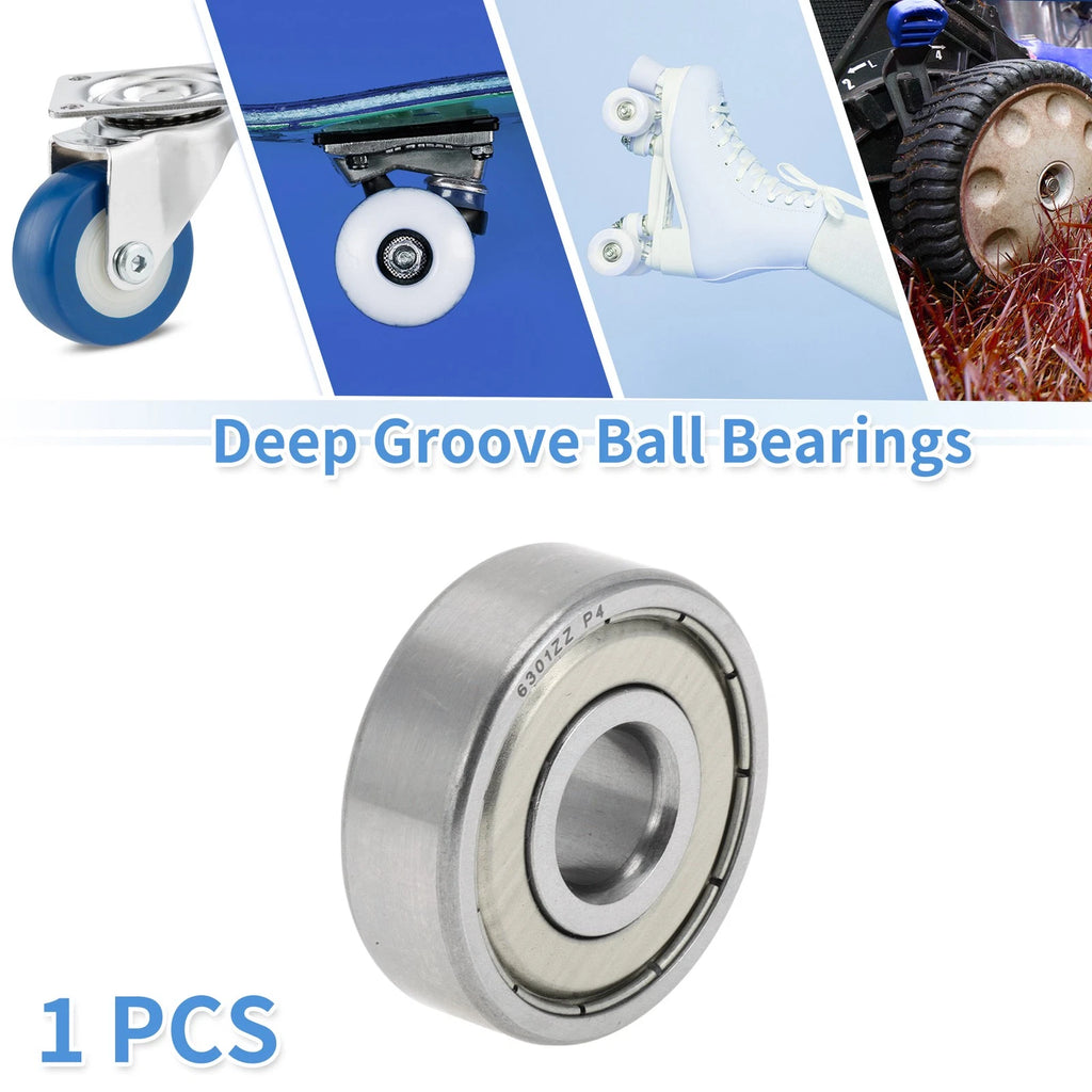 Deep Groove Ball Bearing P4 for Scooter Skateboard Wheel (12x37x12mm)