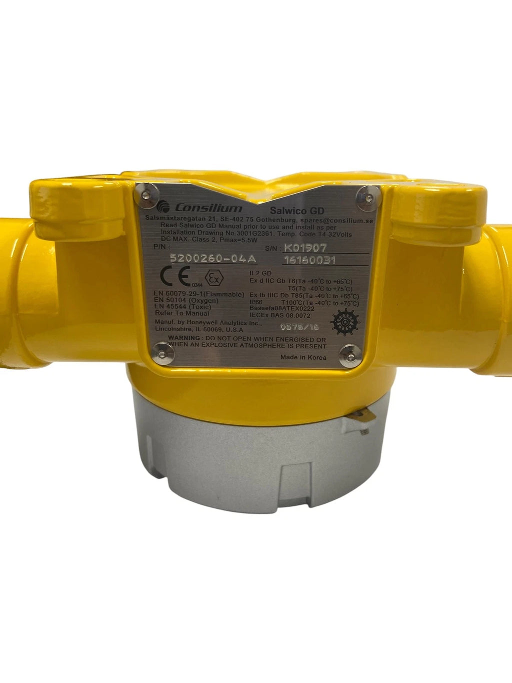 Salwico GD Gas Detector for Consilium 5200260-04A (OEM, IR CO2 0–2% Vol)