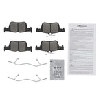 Rear Ceramic Brake Pads Kit for Ford Police Responder Hybrid (2019–2020) D1665