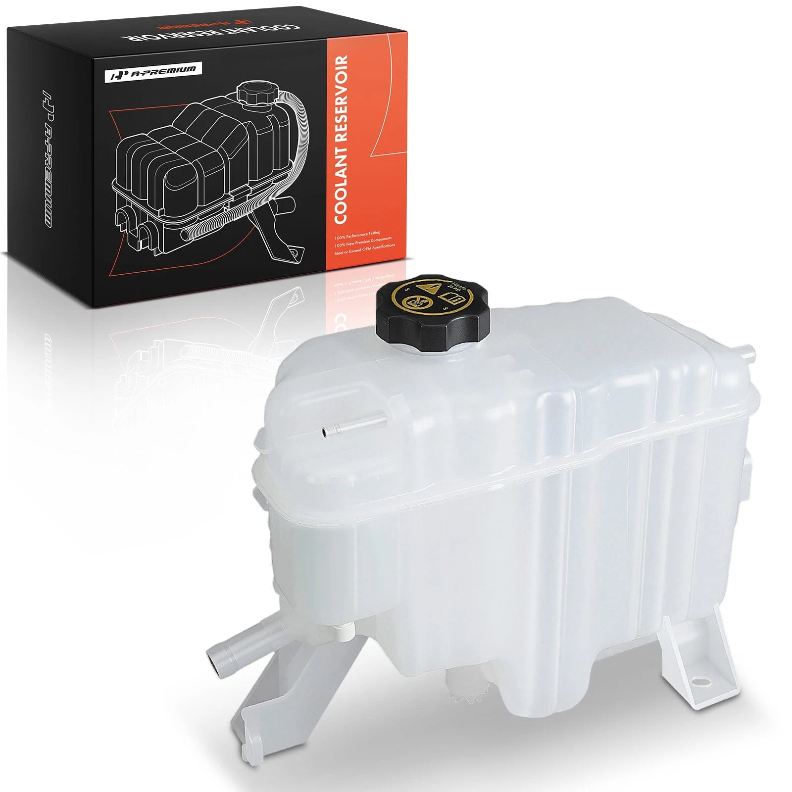 Expansion Tank with Cap & Sensor for Chevy Silverado 2500 HD (2007–2019)