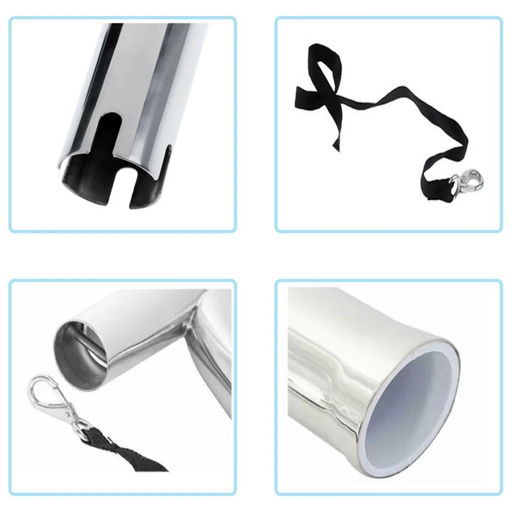 316 Stainless Steel Rod Holder for Boats (Easy Quick Release)