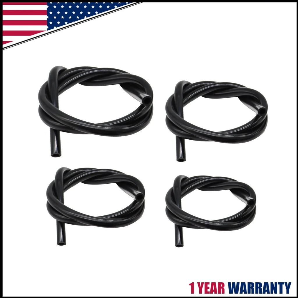 Set of 4 Vacuum Tubing Hose Lines 5/32 1/4 5/16 3/8" 5FT 130PSI