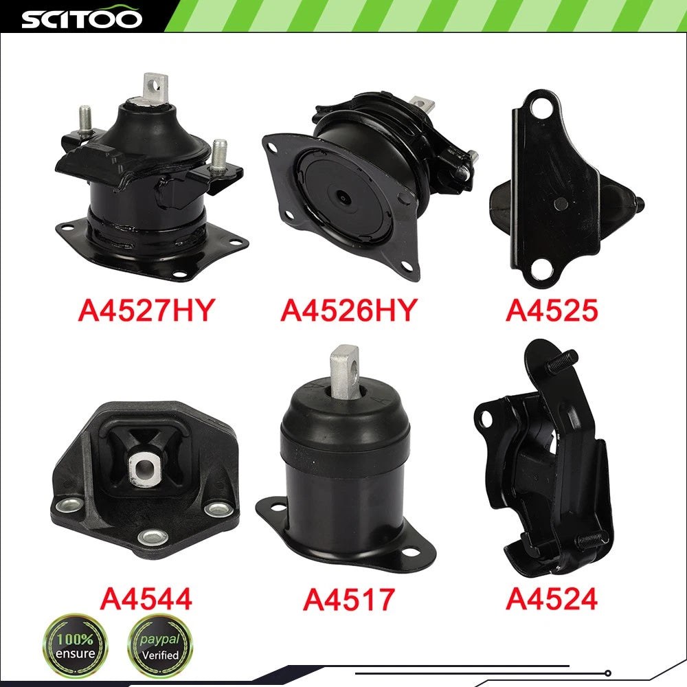 Engine Motor Mount for Acura TL 3.2L (2004–2006) 9214 9215 9220 9247 9297 9451