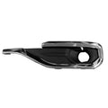 Replacement Polypropylene/ABS Front Driver Side Fog Light Bezel w/Chrome Molding