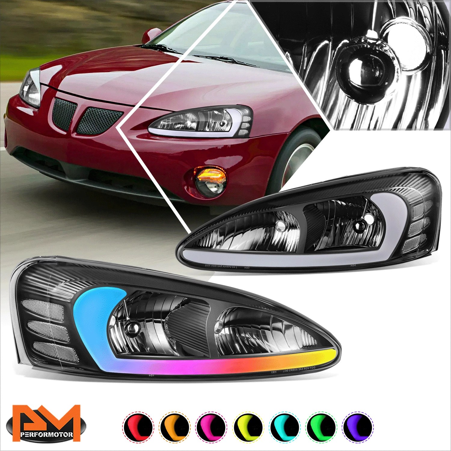 Powered Heated Side View Mirror with Puddle Light for Highlander (2008–2013)