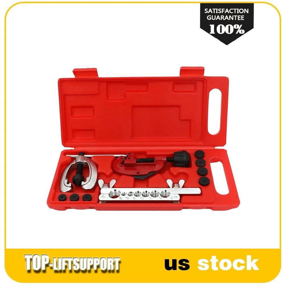 10pc Pipe Flaring Kit for Brake Fuel Tube Repair