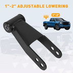2" Rear Drop Shackles Lowering Kit for Chevy Silverado GMC Sierra 1500 (1988–2018)