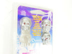 Chrome Skull Valve Stem Caps for Harley Motorcycle (Pack of 3)
