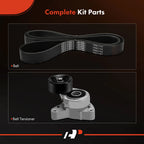 2X Serpentine Belt Drive Component Kit for Honda CR-V (2010-2011)