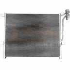 AC condenser and radiator assembly for BMW 320i (2001-2005)