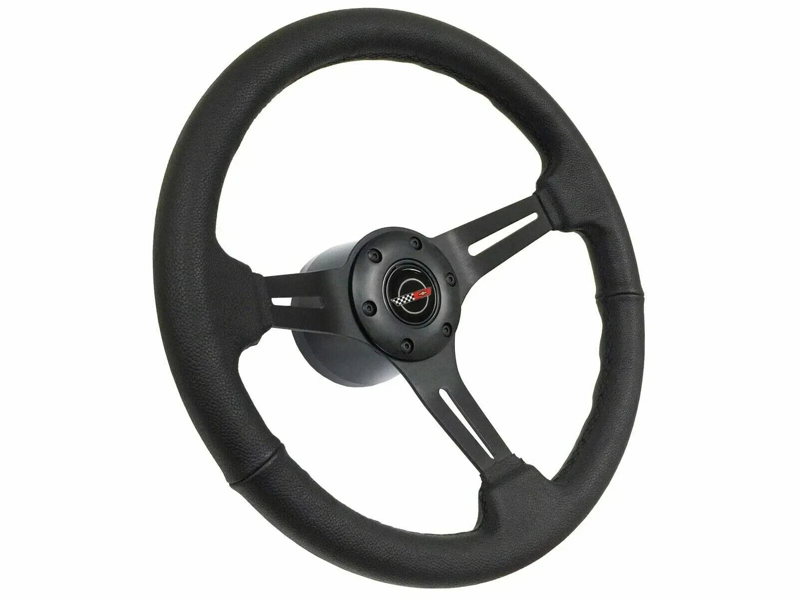Sport Leather Steering Wheel Kit Replacement for 1984–1989 Chevy C4 Corvette
