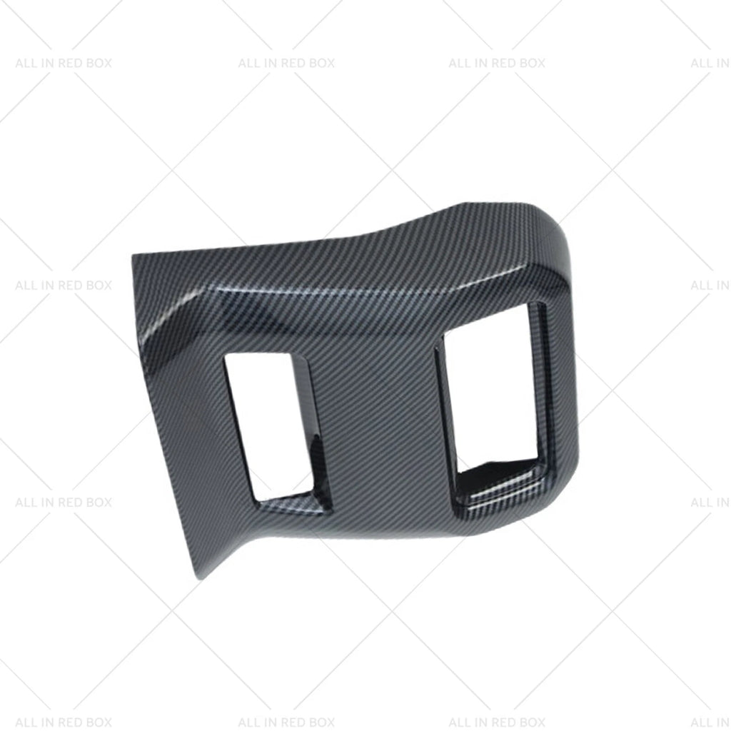Rear Air Outlet Vent Cover Trim for Toyota Prado LC250 (2024–2024) Carbon Fiber