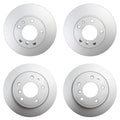 Hella Brake Rotors Kit 302mm Front & 300mm Rear for BMW E34 525i 530i 535i (1988–1996)