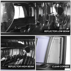 3D LED DRL Sequential Headlights for Chevrolet Silverado 1500 (2014–2015)