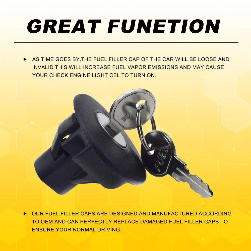 Locking Gas Cap for Ford F-150 (2009â2014)
