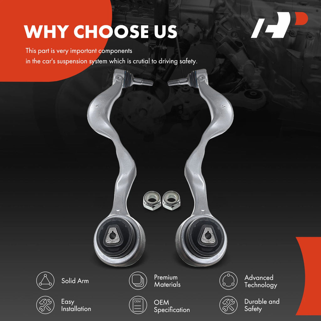 2X Lower Front Side Control Arm for BMW 323i 325i 328i 330i 335i (2006–2013)