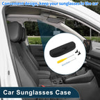 Sunglasses Case for Honda Accord (2012–2023) Eyeglasses Holder Black