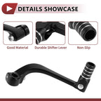 Folding Motorcycle Gear Shifter Lever for Honda CRF110F (2013-2018) Black