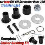 Transfer Case Shifter Shaft Bushing Full Kit for Jeep CJ5 CJ7 Scrambler (1972–1986)