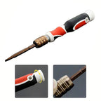 Screwdriver Set of 2 Alloy Steel Magnetic Anti-skid Handle