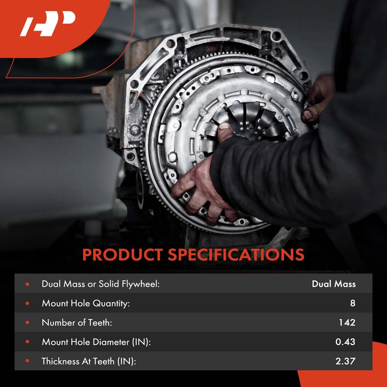 Set of Dual Mass Flywheel Kit for Cadillac CTS (2010–2012)