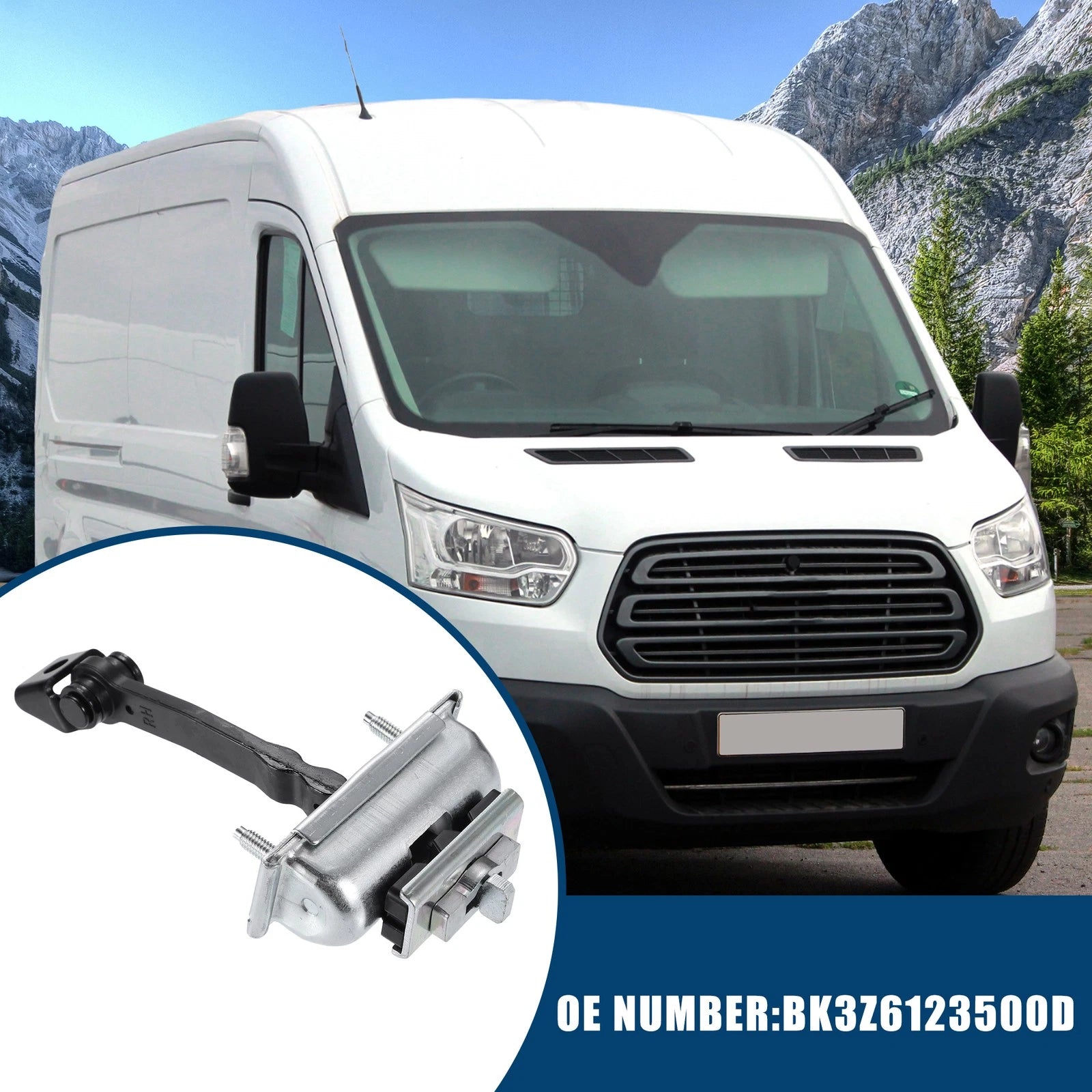 Front Left Right Door Check Strap for Ford E-Transit Transit-150 (2022–2023) NO.BK3Z6123500D