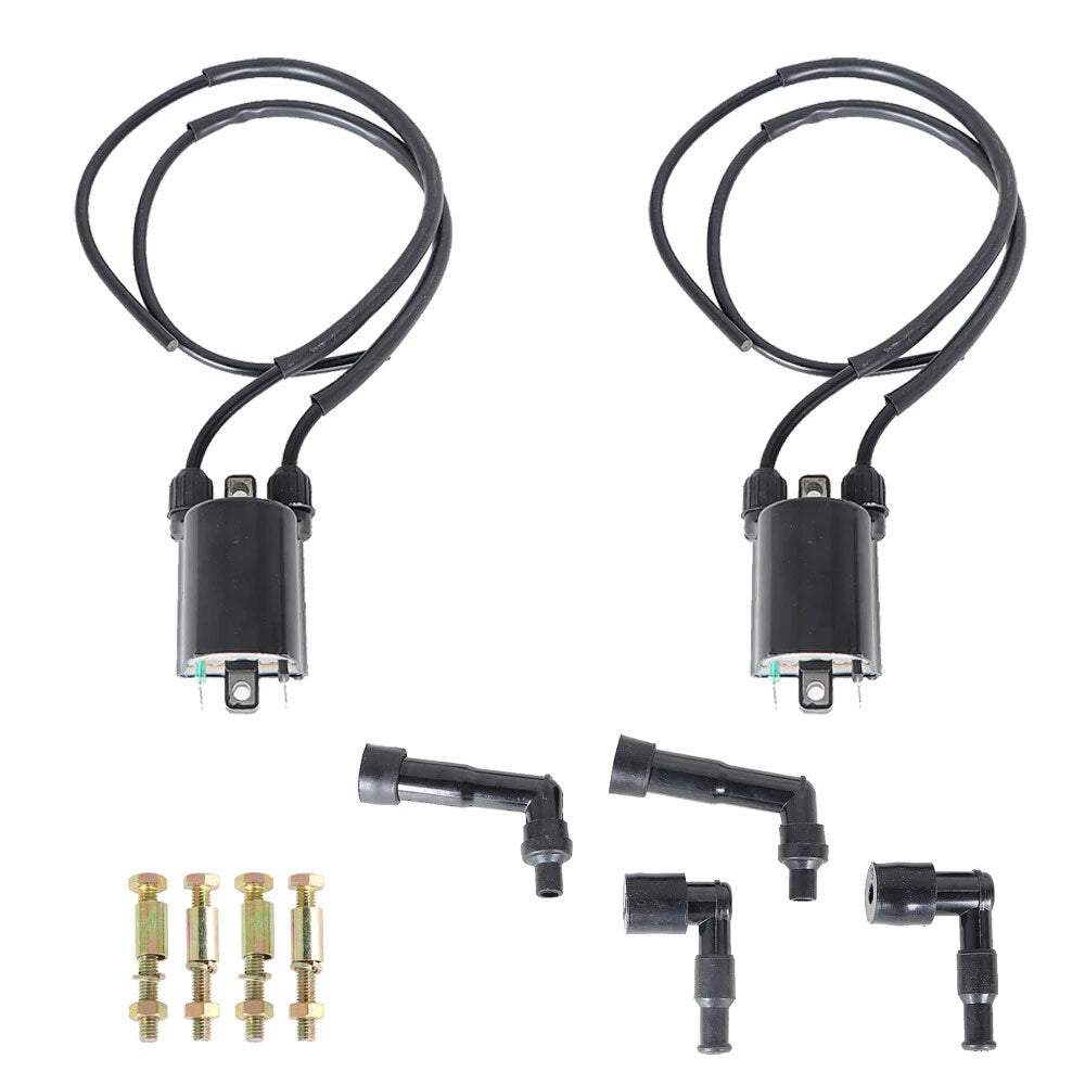 Complete Ignition Coil Wire Cap Kit for Kawasaki Vulcan 1500 Classic (1997-2008)