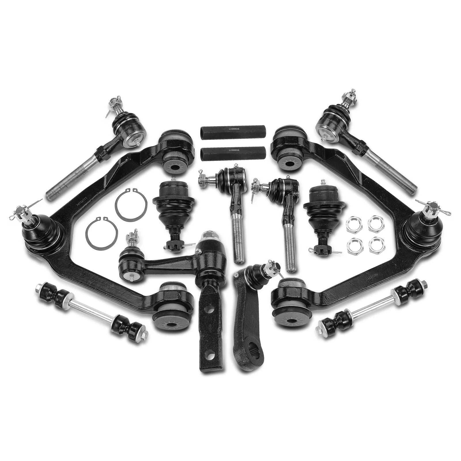 Set of 14 Front Control Arm Sway Bar Tie Rods for Ford F-150 F-250 (1997–2003)