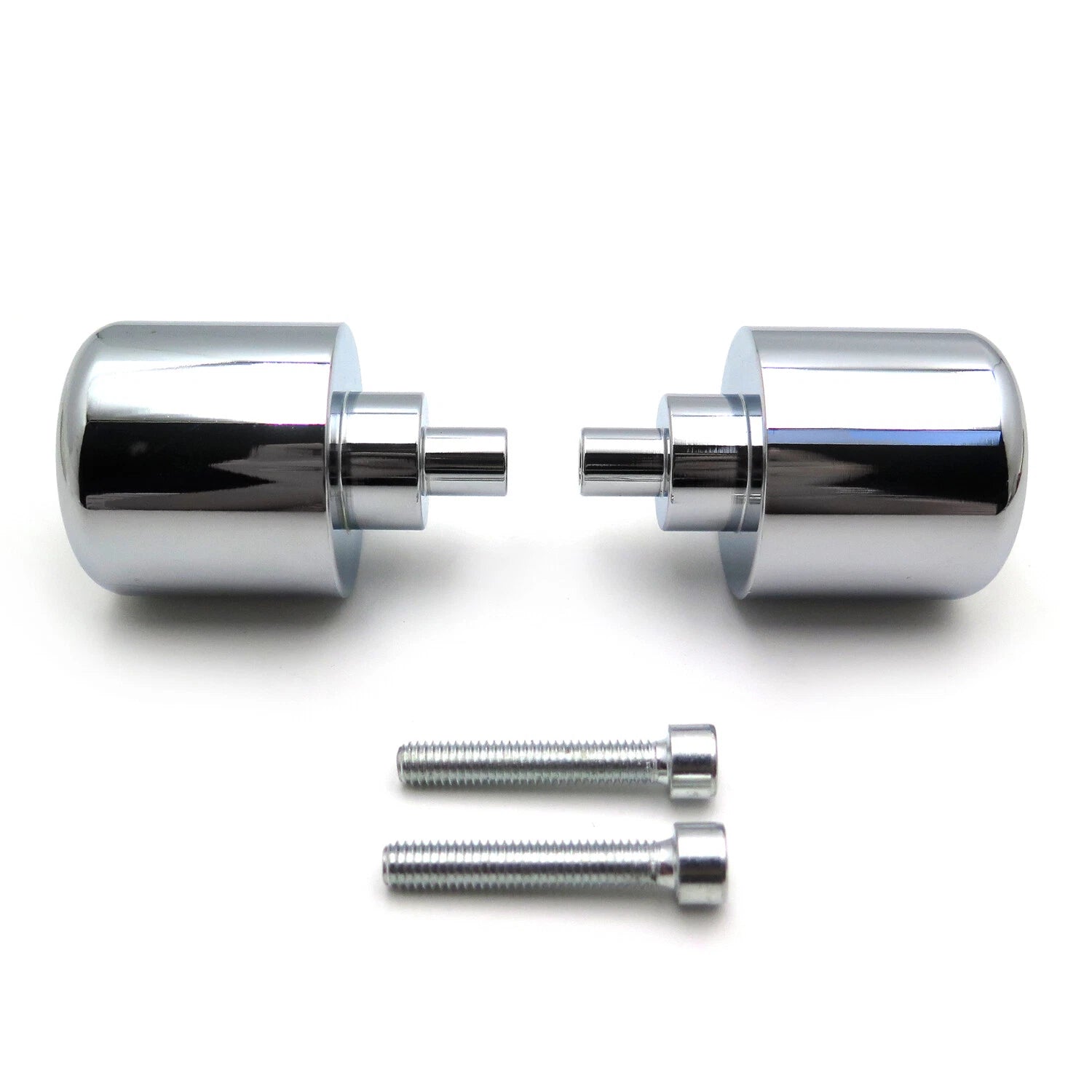 Chromed Bar Ends for Honda CB599, VFR800, CB919, 900RR, 929RR, 954RR, VTR, RC51, CBR1100