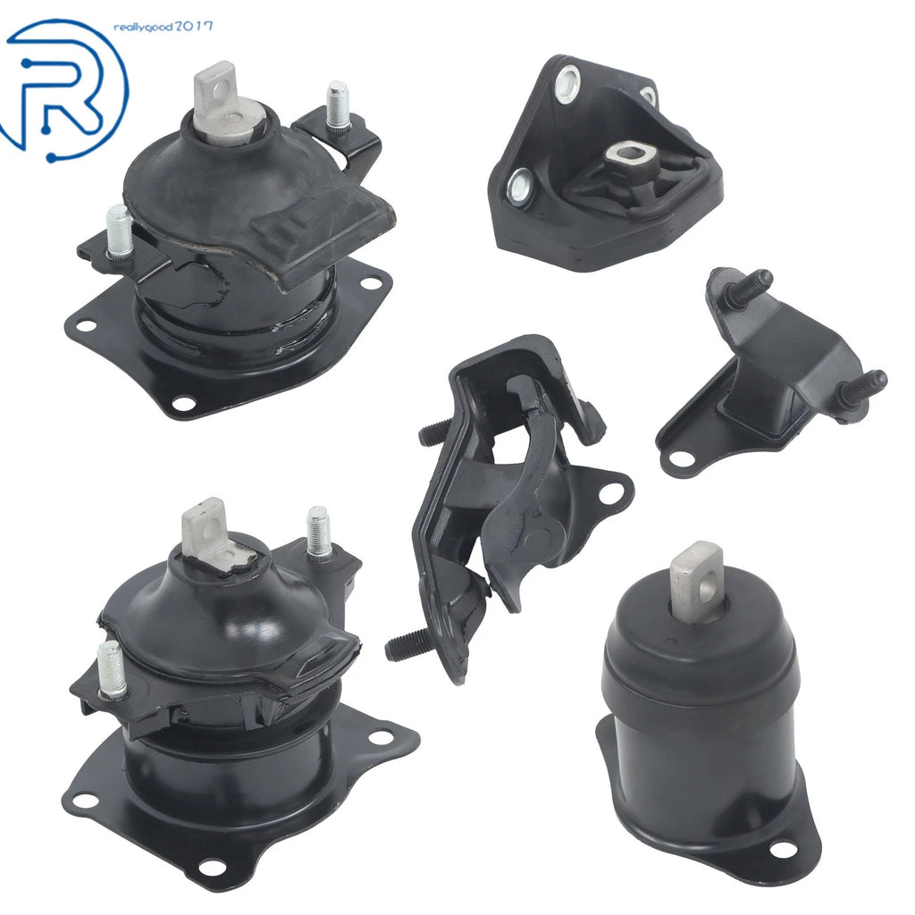 Set of 6 Motor Mounts for Honda Accord (2003–2007)