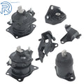 Set of 6 Motor Mounts for Honda Accord (2003–2007)