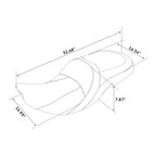 Driver Passenger Seat for Indian Chief Vintage Roadmaster (2014–2025)